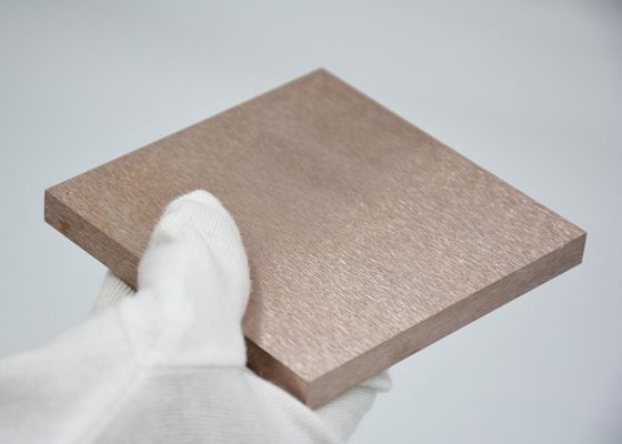 W70Cu30 Tungsten Copper Alloy Plate With Density Of 14.5g/Cm3