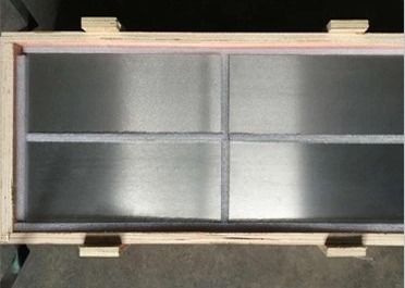 Rectangular Niobium Sputtering Target 99.95% Purity for Thin Film Solar Industry and Low-emissivity Glass Industry